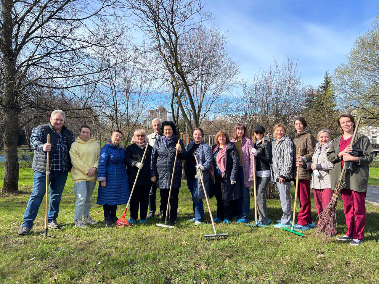 Субботник в #НПЦДП! 