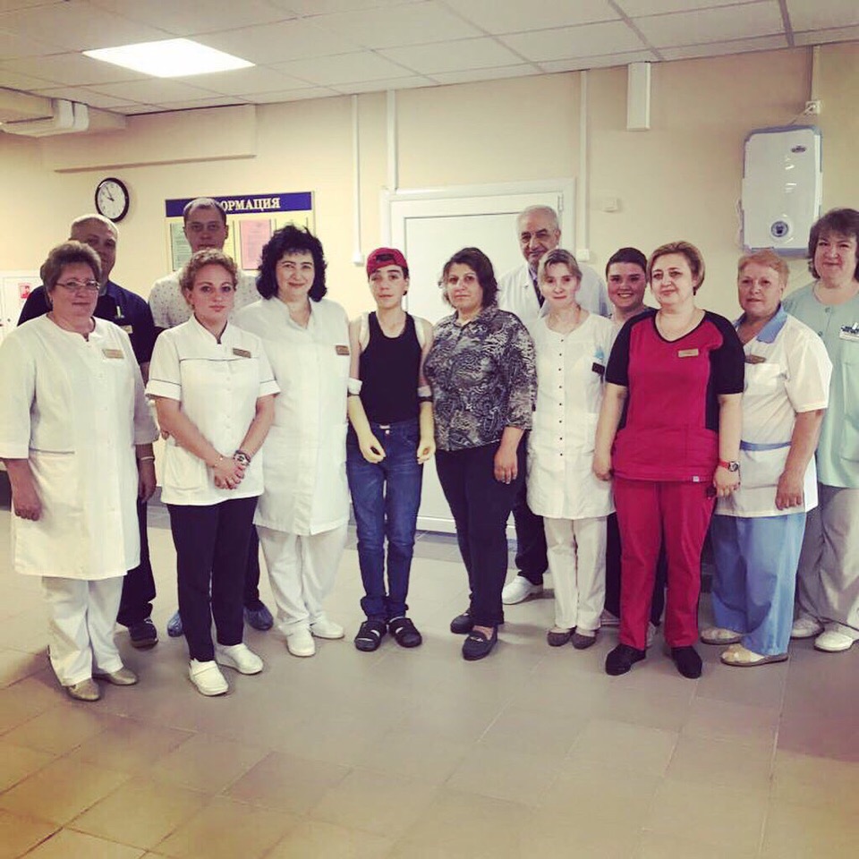 Реабилитация маленьких пациентов из Сирии